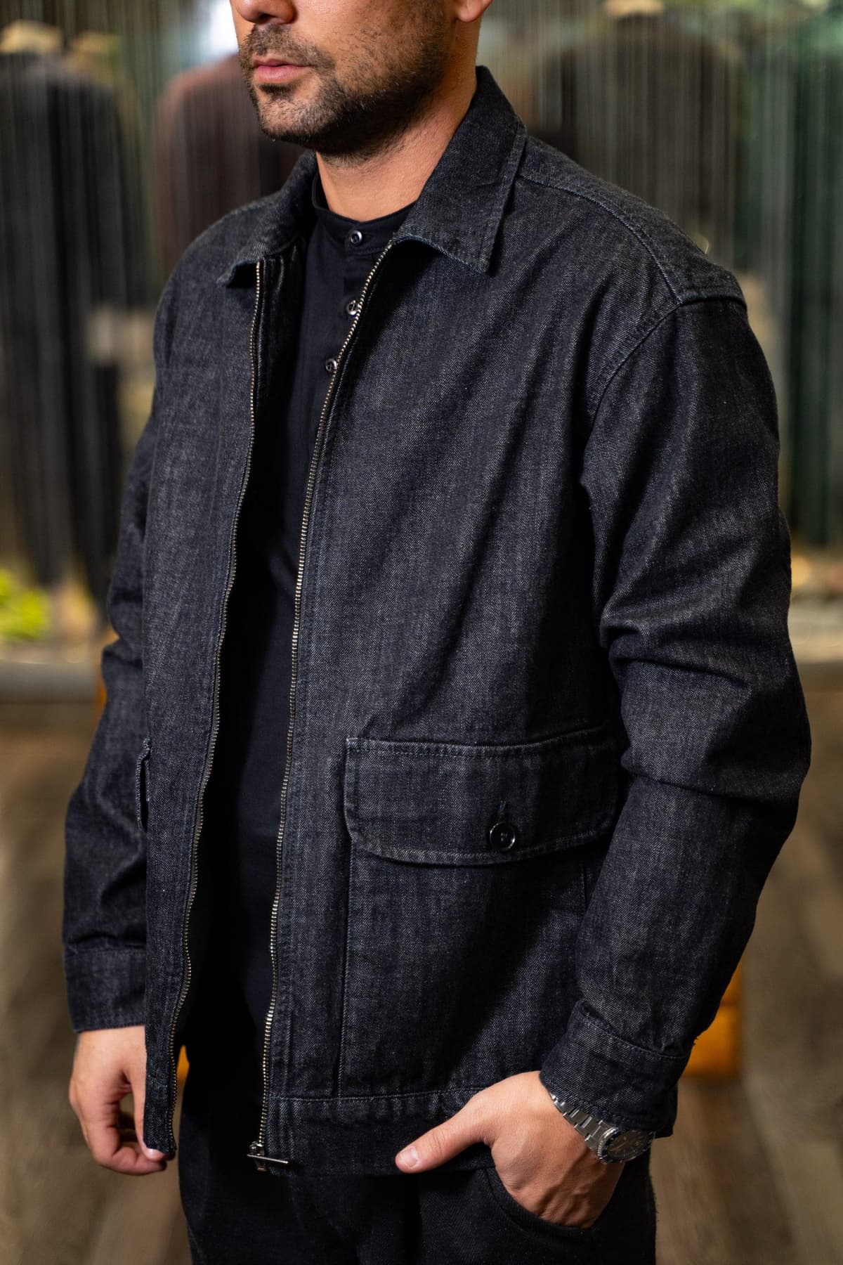 Ανδρικό Jean Μπουφάν Royal denim 5105