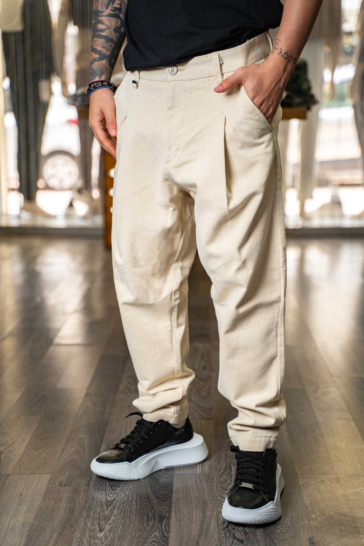 Ανδρικό Jean Παντελόνι Royal denim 2275 Natural