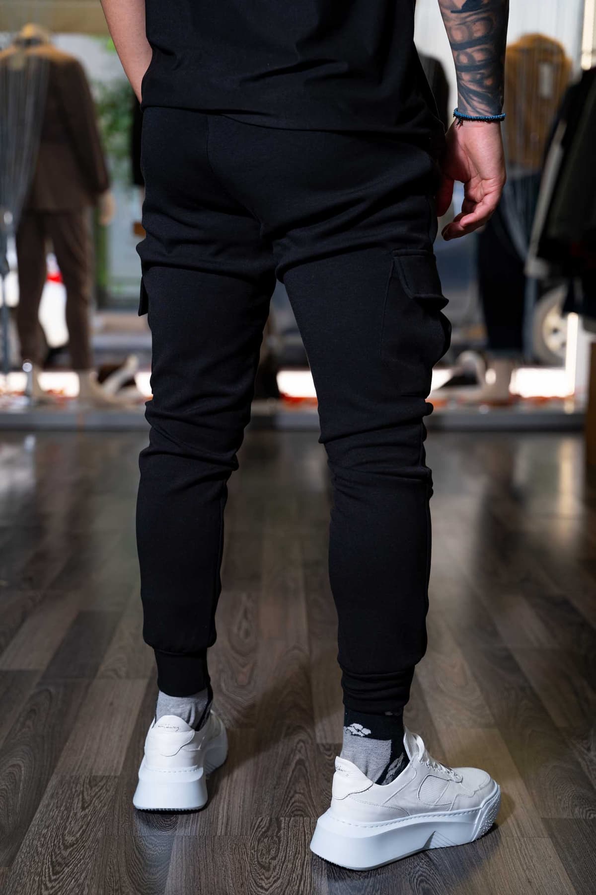 Ανδρική Φόρμα Cargo Rebel 2639 Μαύρο