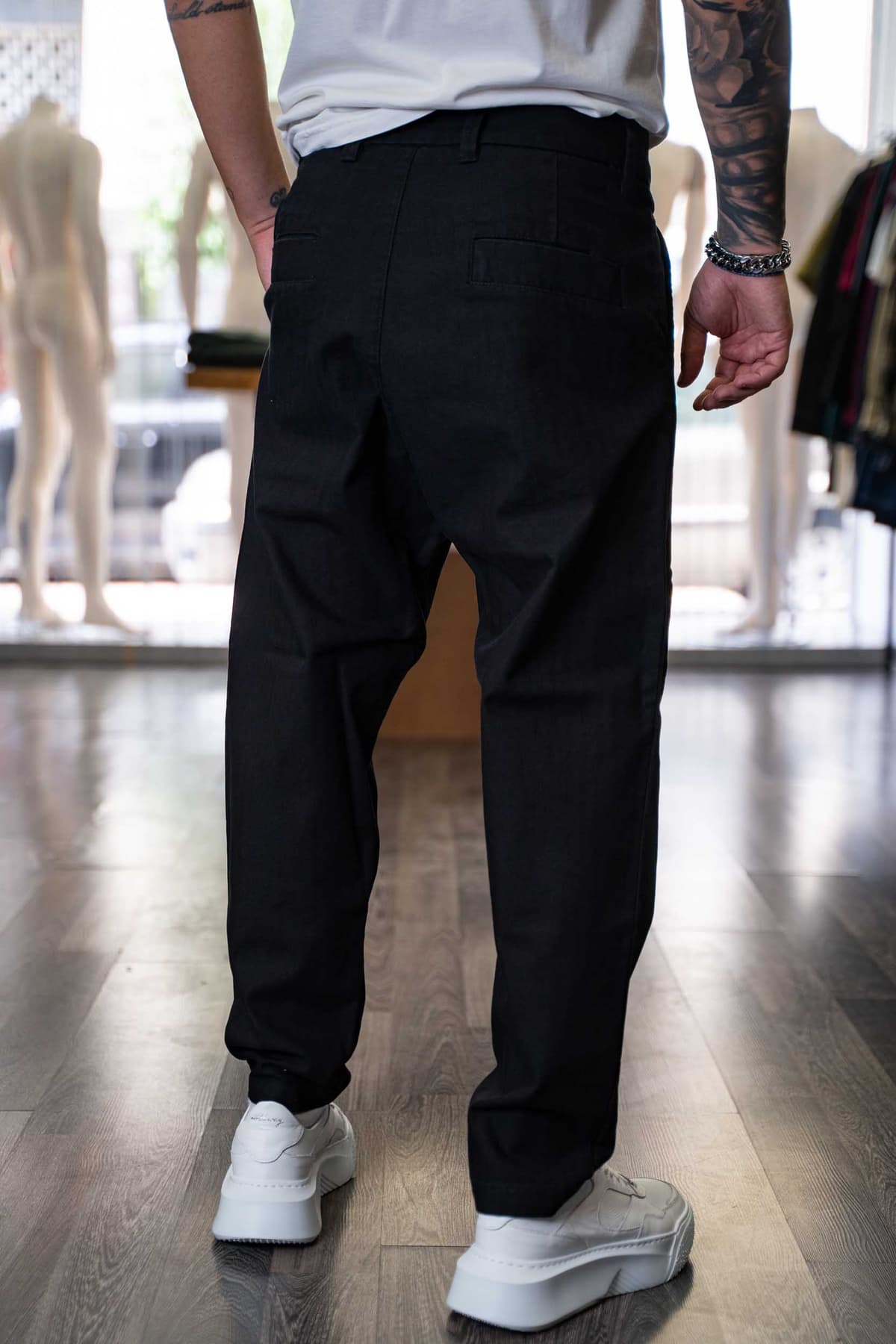 Ανδρικό Παντελόνι Jean Royal denim 2315 Μαύρο