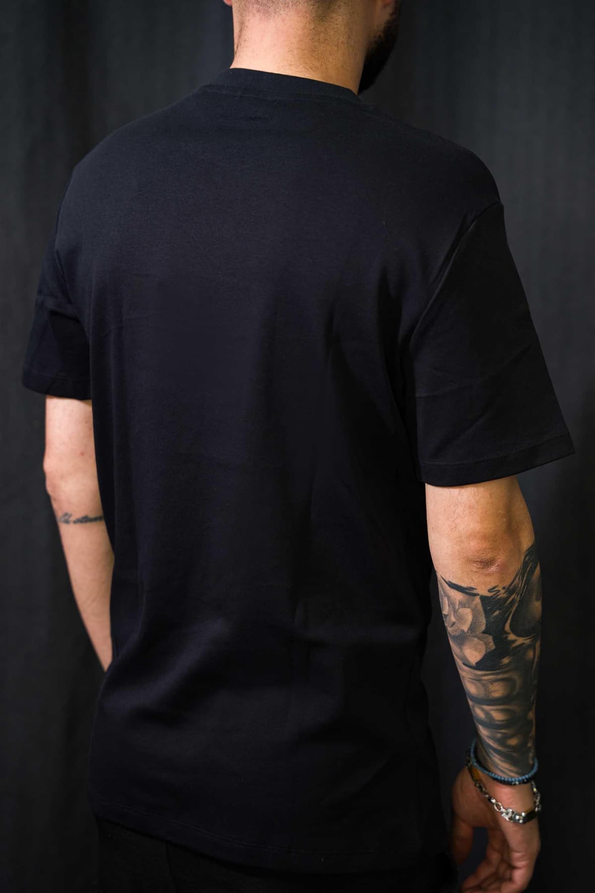 Ανδρικό t-shirt casual friday 5642 blue black