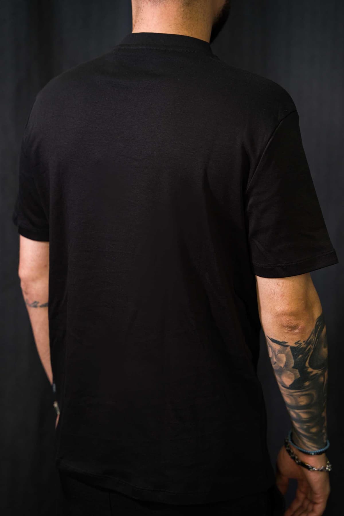 Ανδρικό t-shirt casual friday 5642 black