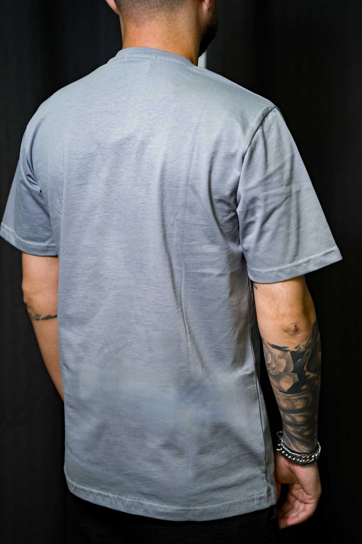 Ανδρικό t-shirt destroy nadu grey