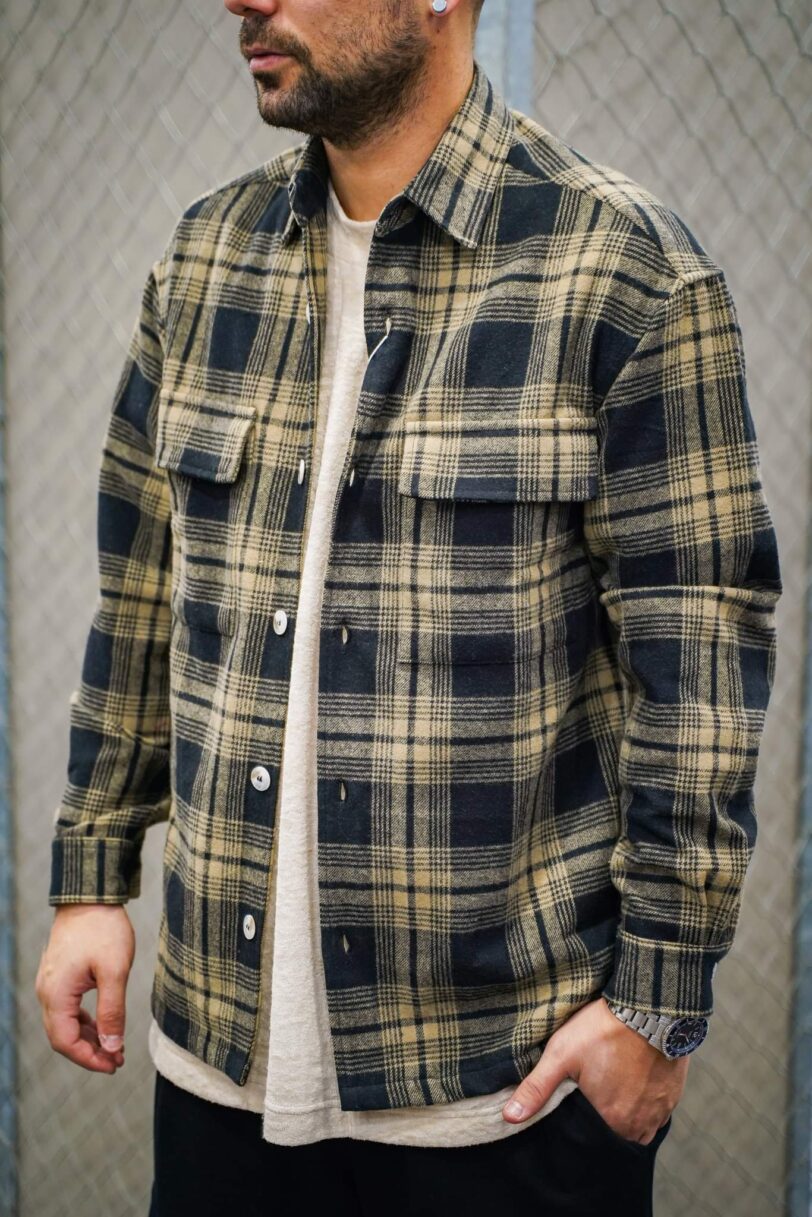 ROYAL DENIM JACKET OVER SHIRT-ASIMOV 5045