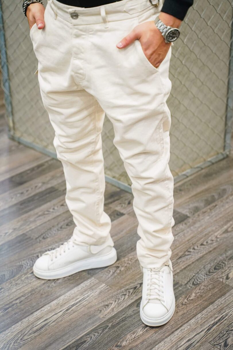 ROYAL DENIM JEAN-RIBE 2031 ECRU