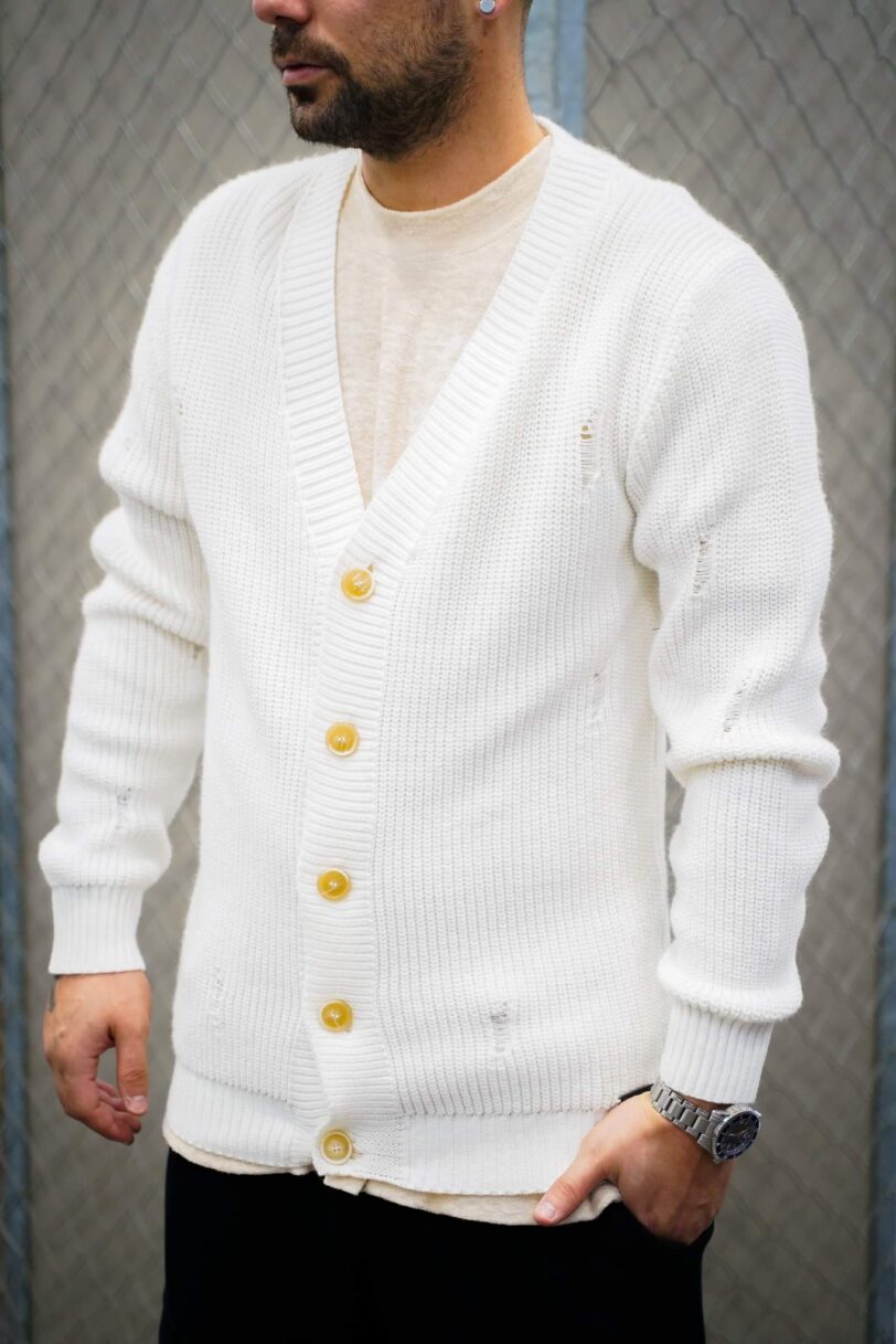 WHYNOTBRAND JACKET-ART CAR 05 WHITE