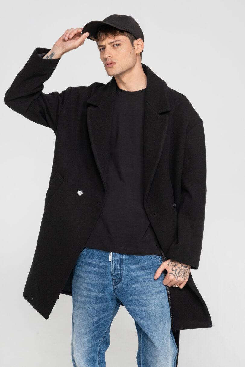 ROYAL DENIM PALTO-SKIEN 5049 BLACK - Image 3
