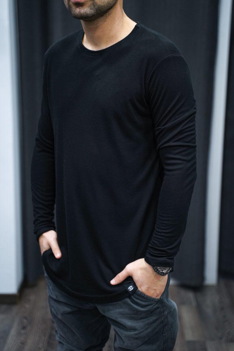 BLACK TSHIRT-30111 BLACK