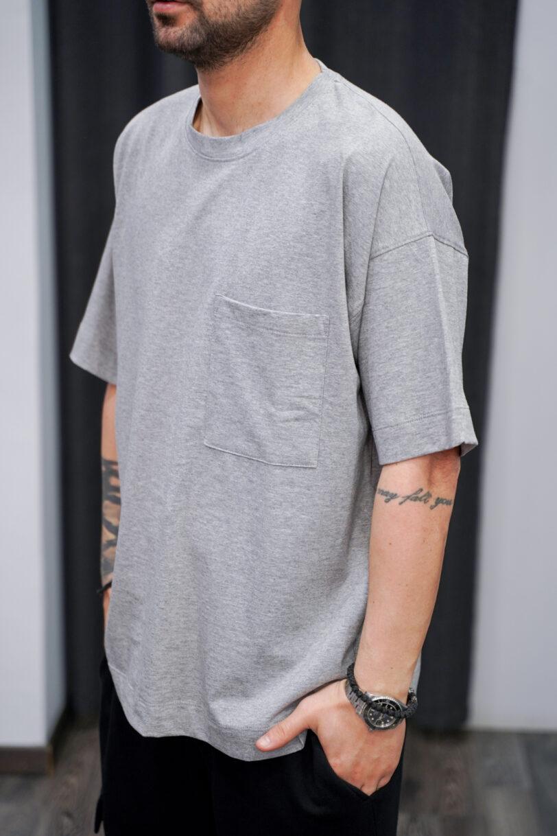 ROYAL DENIM TSHIRT-MASOUDA 4025-GREY