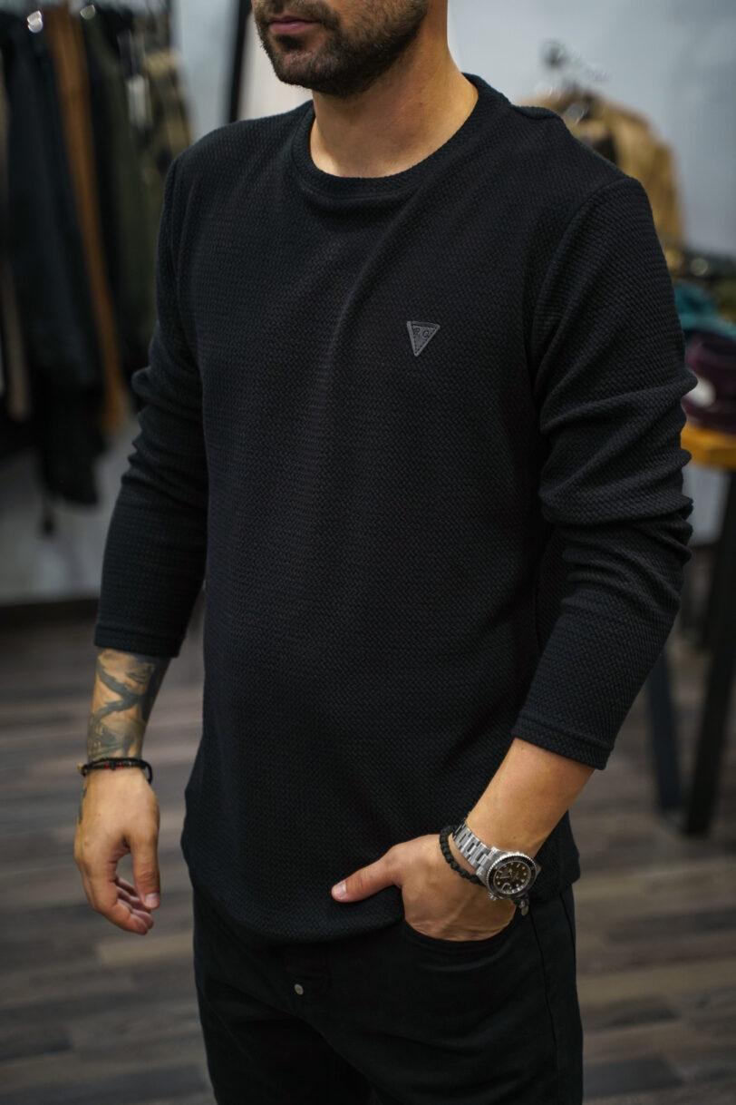 REBEL TSHIRT-2441 BLACK