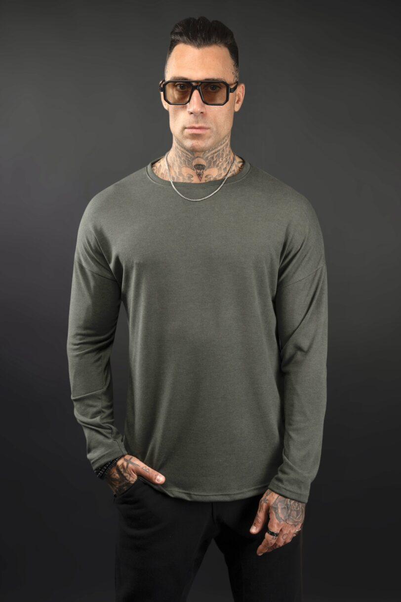 BLACK TSHIRT-232105015 CHAKI - Image 3