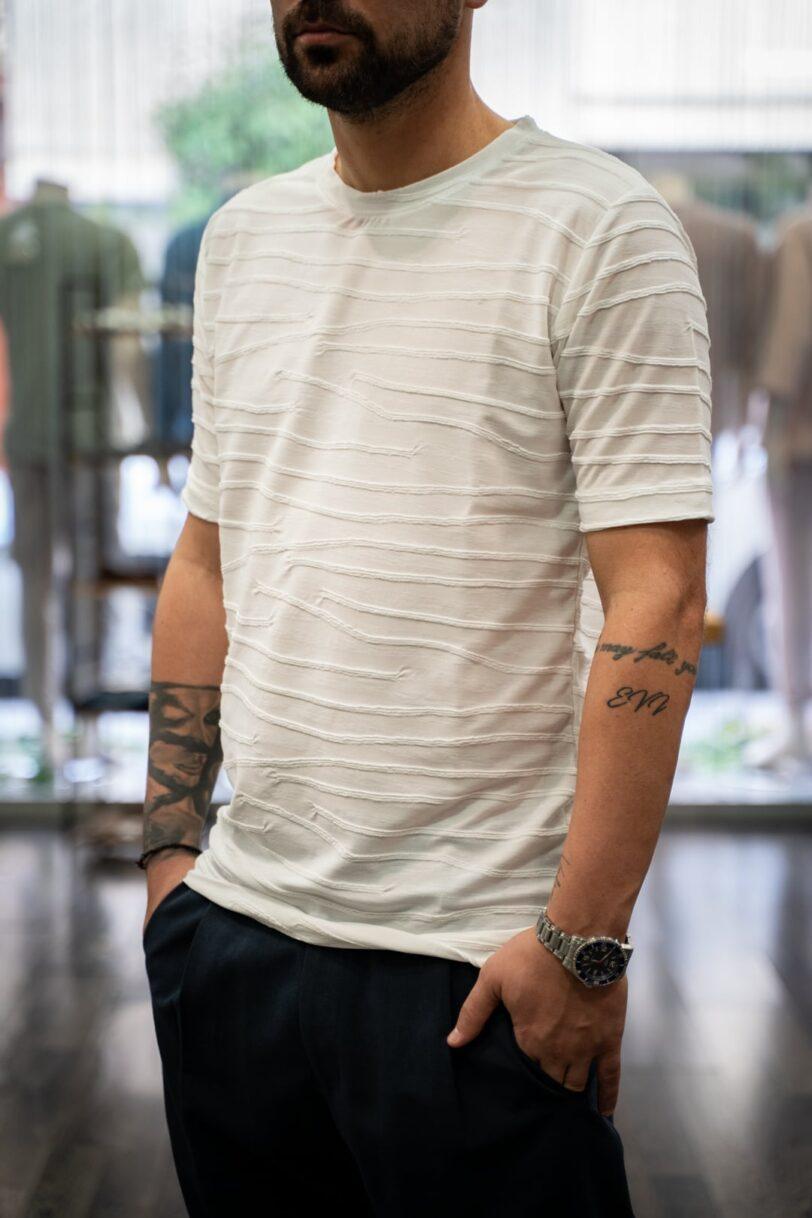 REBEL TSHIRT-8029 WHITE
