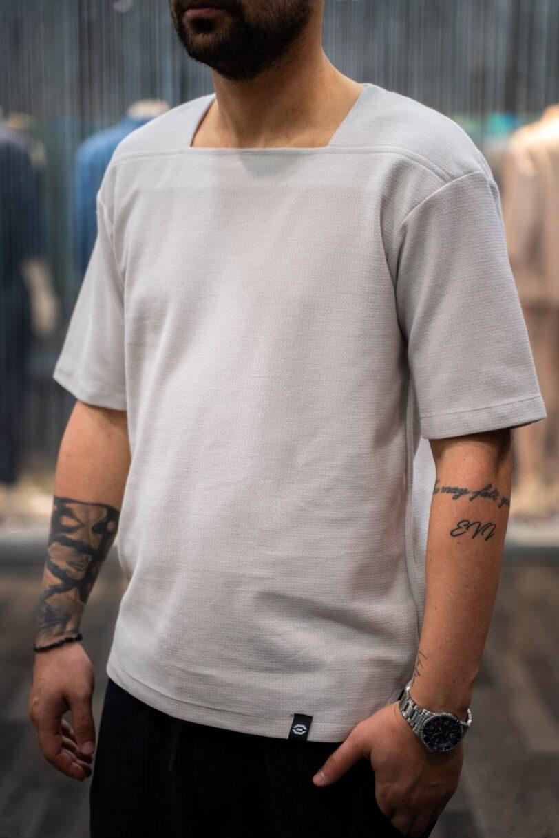 BLACK TSHIRT-2411 GREY