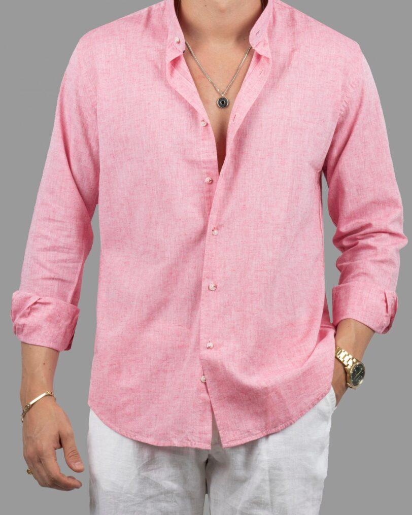 DEZIGN SHIRT LINO- D-24193 ROZ - Image 2