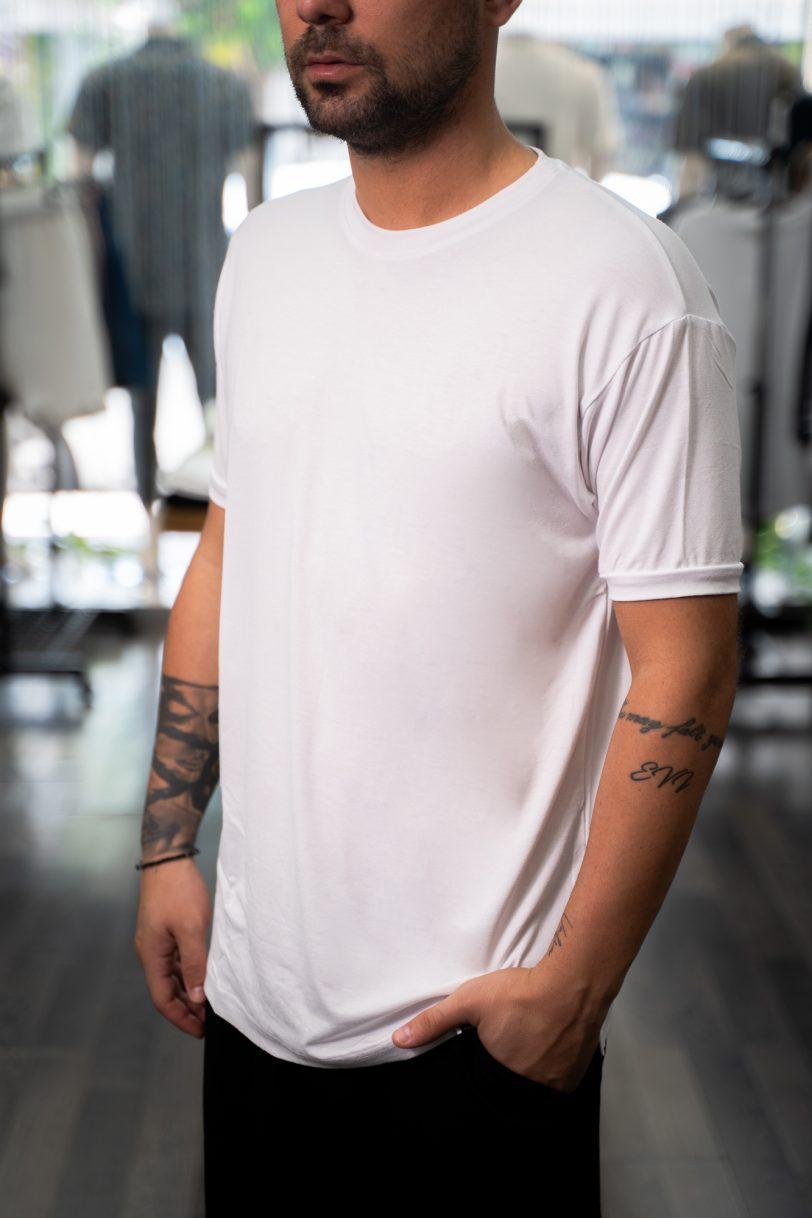 DESTROY TSHIRT-BENOIT-WHITE