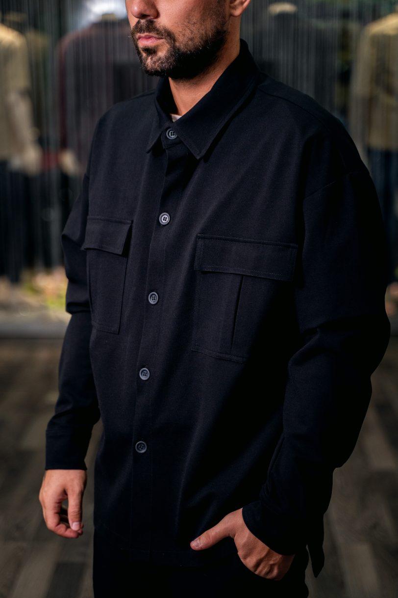 BLACK SHIRT-10011 BLACK