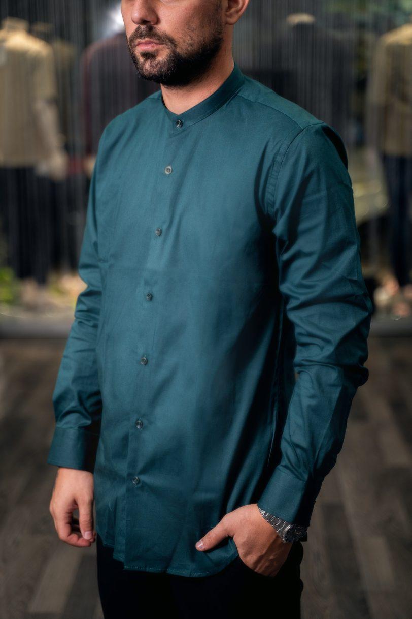DEZIGN SHIRT MAO-D-2575 CHAKI