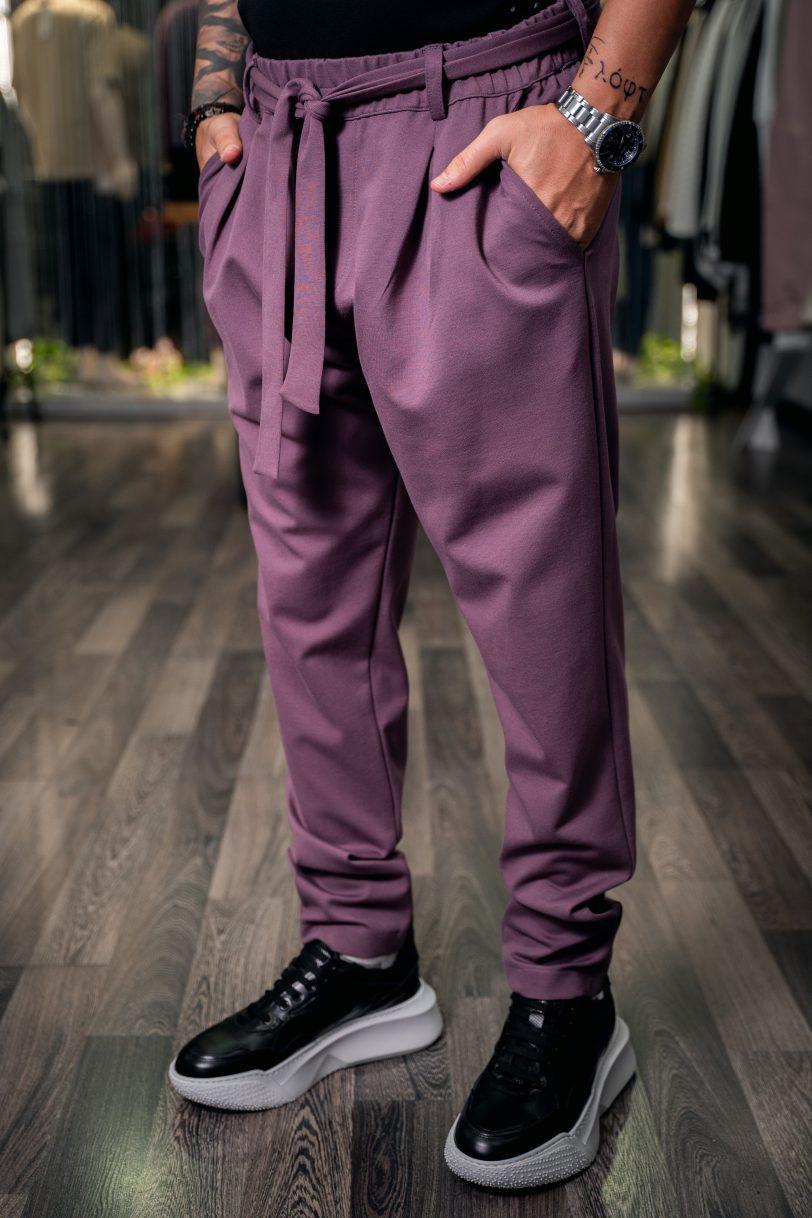 BLACK PANTS-10051 BORDO