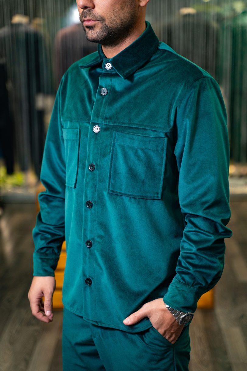 DEZIGN SHIRT-D-2520 PETROL