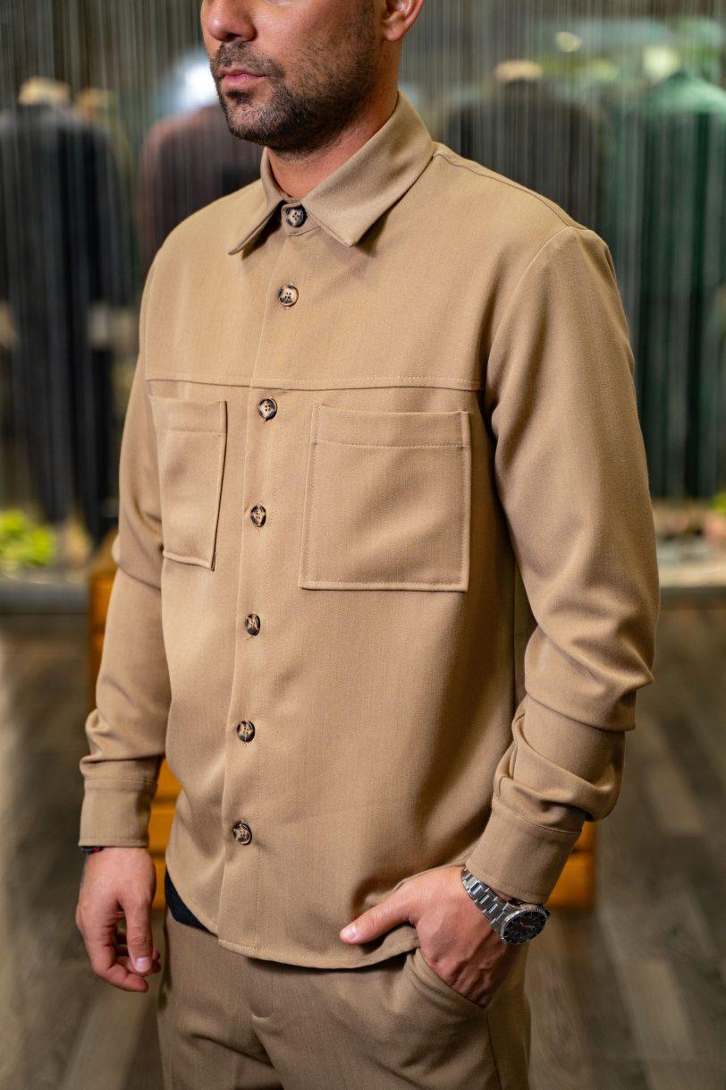 DEZIGN SHIRT-D-2519 BEIGE