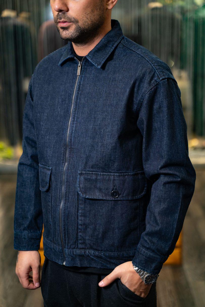 ROYAL DENIM JACKET-KITAMI-5105 BLUE
