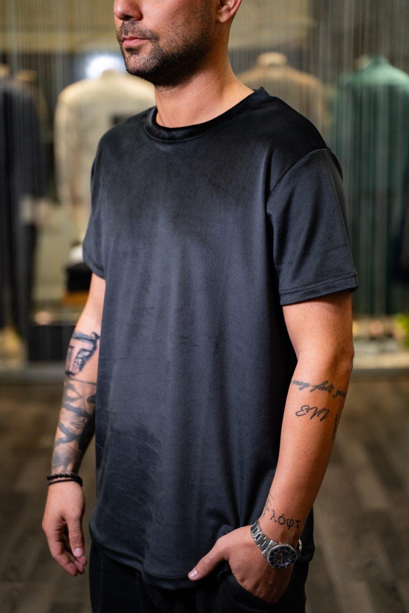 REBEL T-SHIRT-2401 BLACK