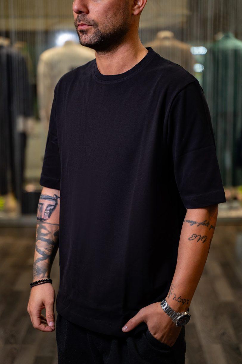 REBEL T-SHIRT-2500 BLACK