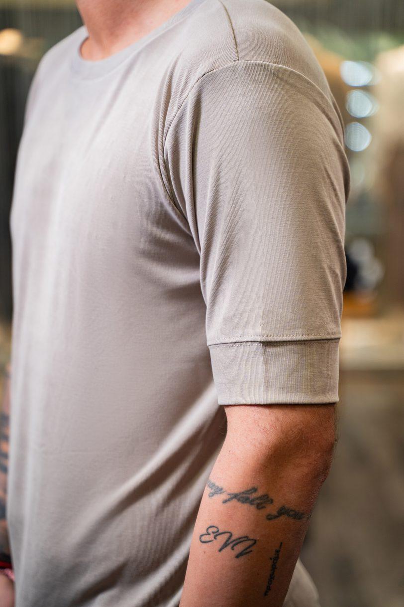 REBEL T-SHIRT-7013 GREY - Image 3