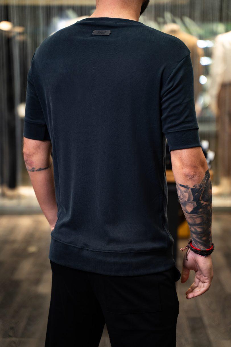 REBEL T-SHIRT-7013-BLACK - Image 3