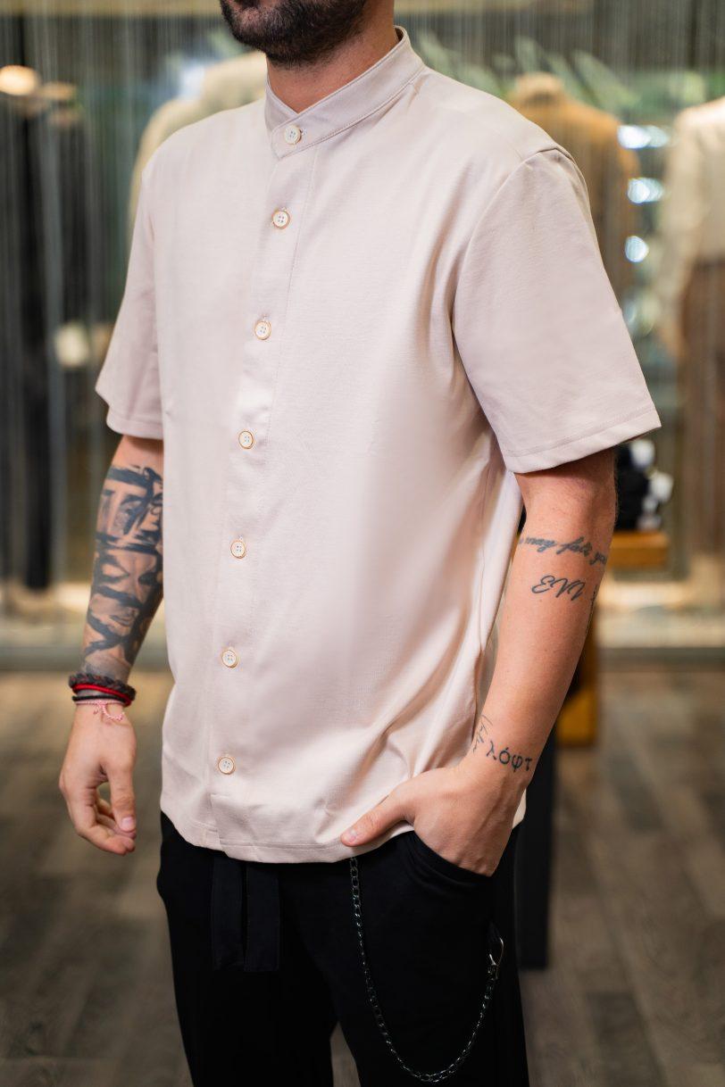 REBEL SHIRTS-7085 BEIGE