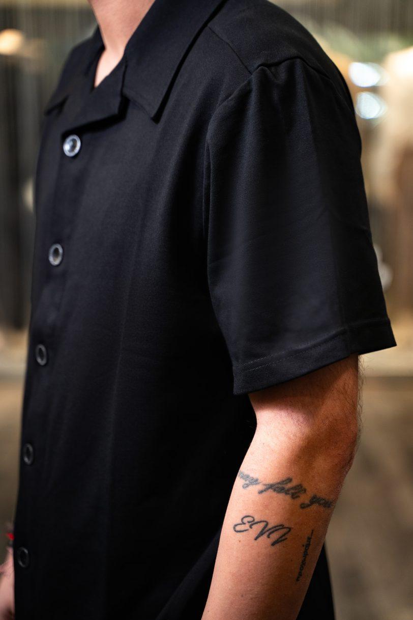 REBEL SHIRTS-7083 BLACK - Image 3