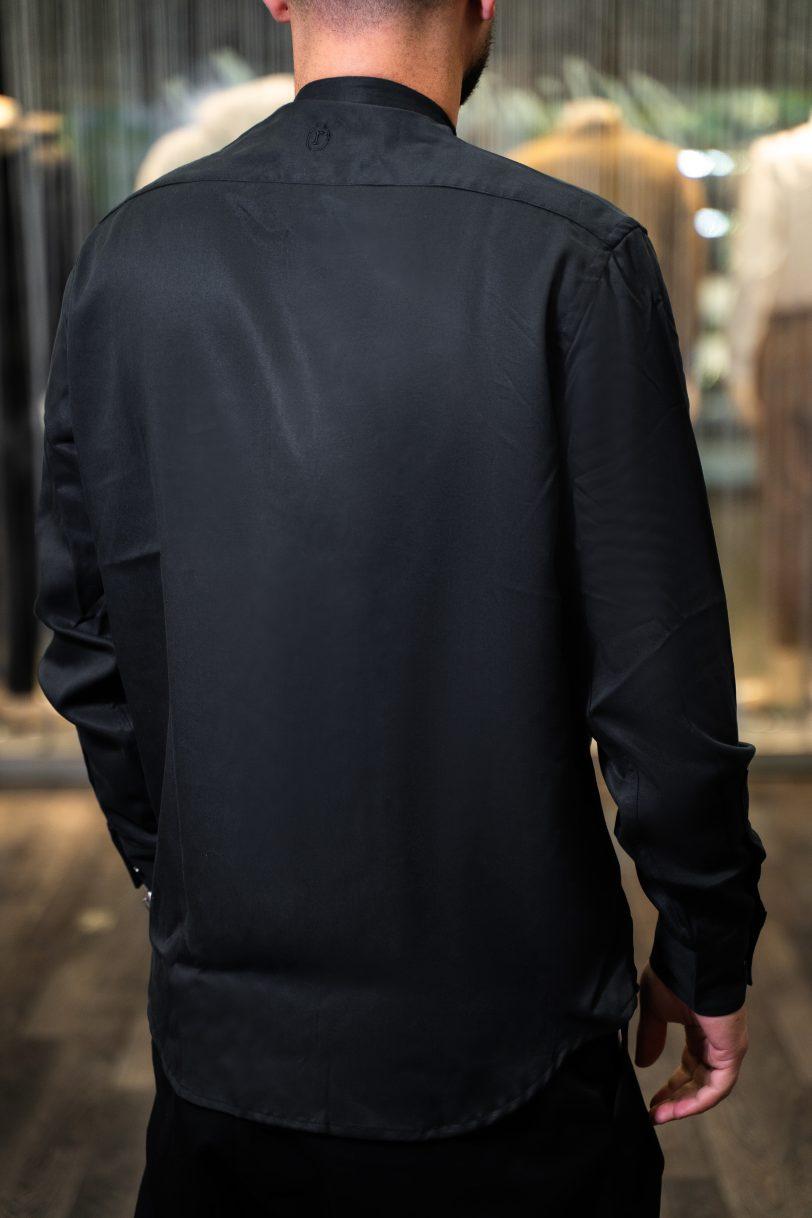 ROYAL DENIM SHIRT-3579 BLACK MAO - Image 3