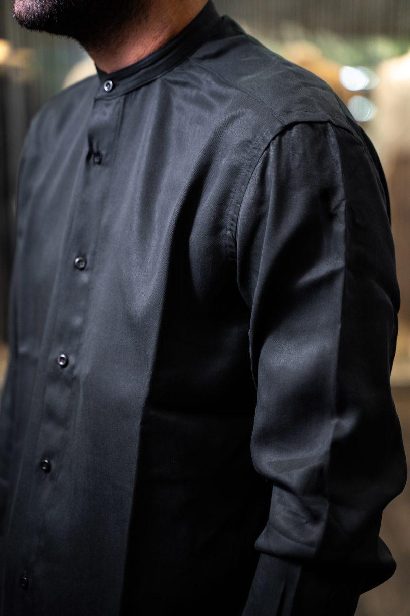 ROYAL DENIM SHIRT-3579 BLACK MAO - Image 2
