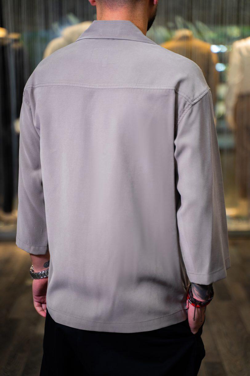 ROYAL DENIM OVER SHIRT-LISSBON 5118-TAUPE - Image 4