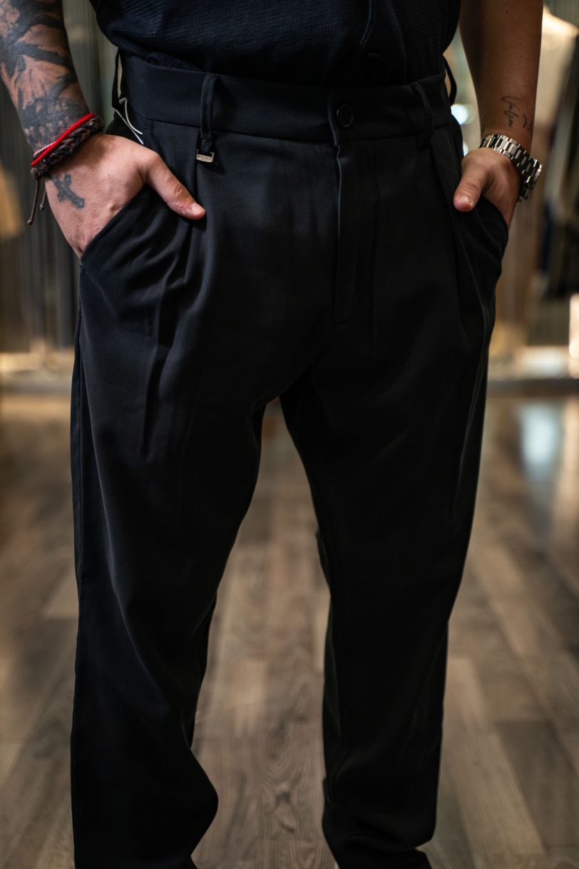 ROYAL DENIM PANTS-2258 BLACK - Image 4