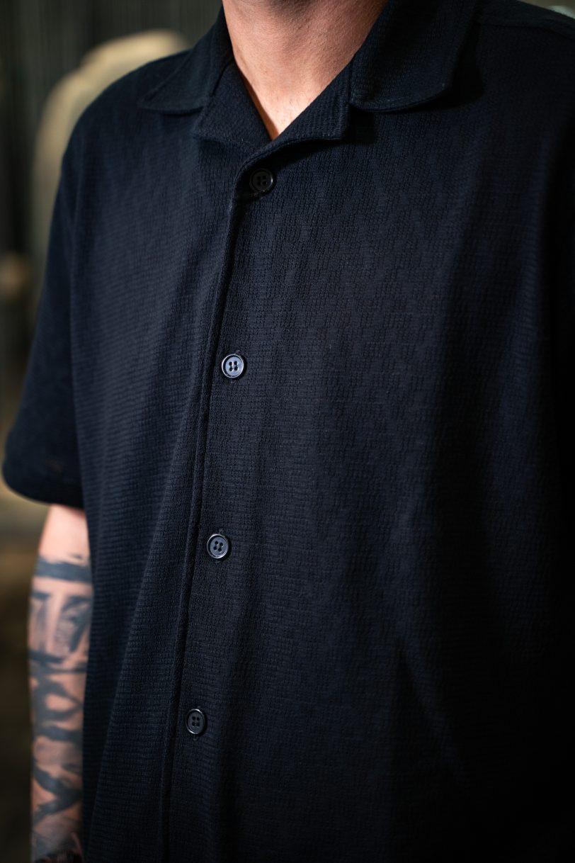 ROYAL DENIM SHIRT-3572 BLACK - Image 2