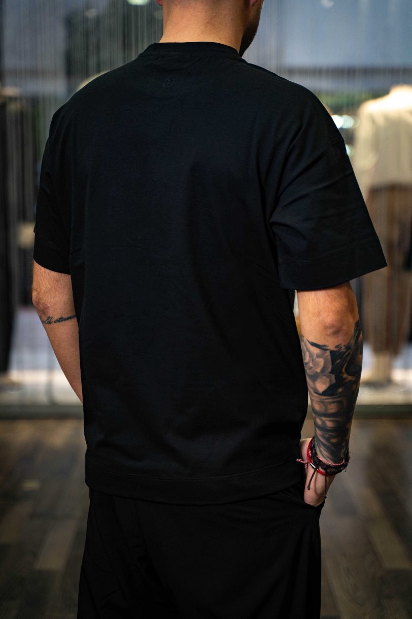 ROYAL DENIM T-SHIRT-4046 BLACK - Image 2