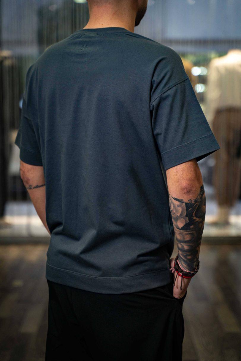 ROYAL DENIM T-SHIRT-4046 ANTHRAZIT - Image 2