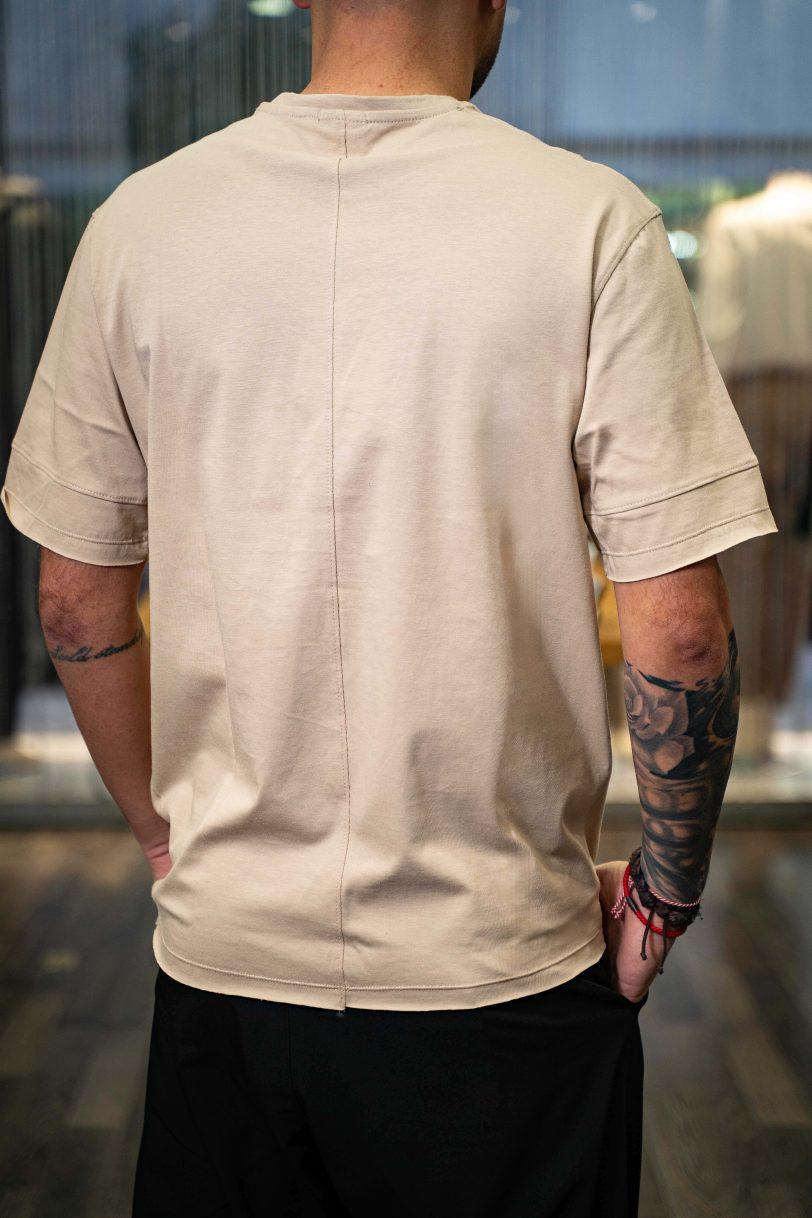 ROYAL DENIM T-SHIRT-4050 BEIGE - Image 2
