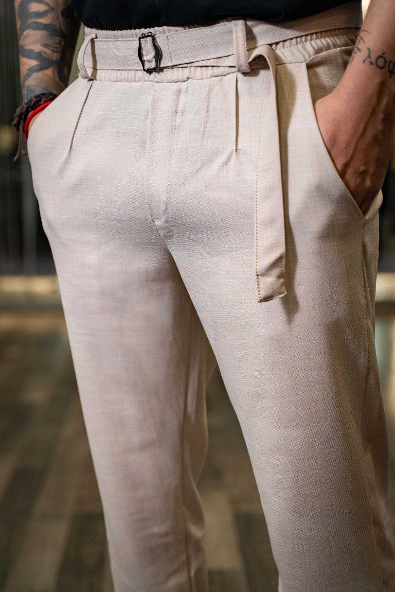 REBEL PANTS-7078 BEIGE - Image 2