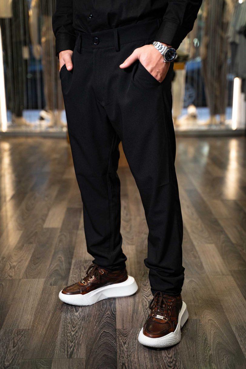 ROYAL DENIM PANTS-VIRELLE-950 BLCK