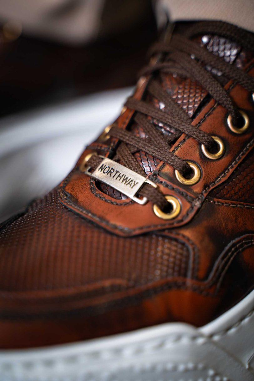 NORTHWAY SHOES-951 BROWN - Image 2