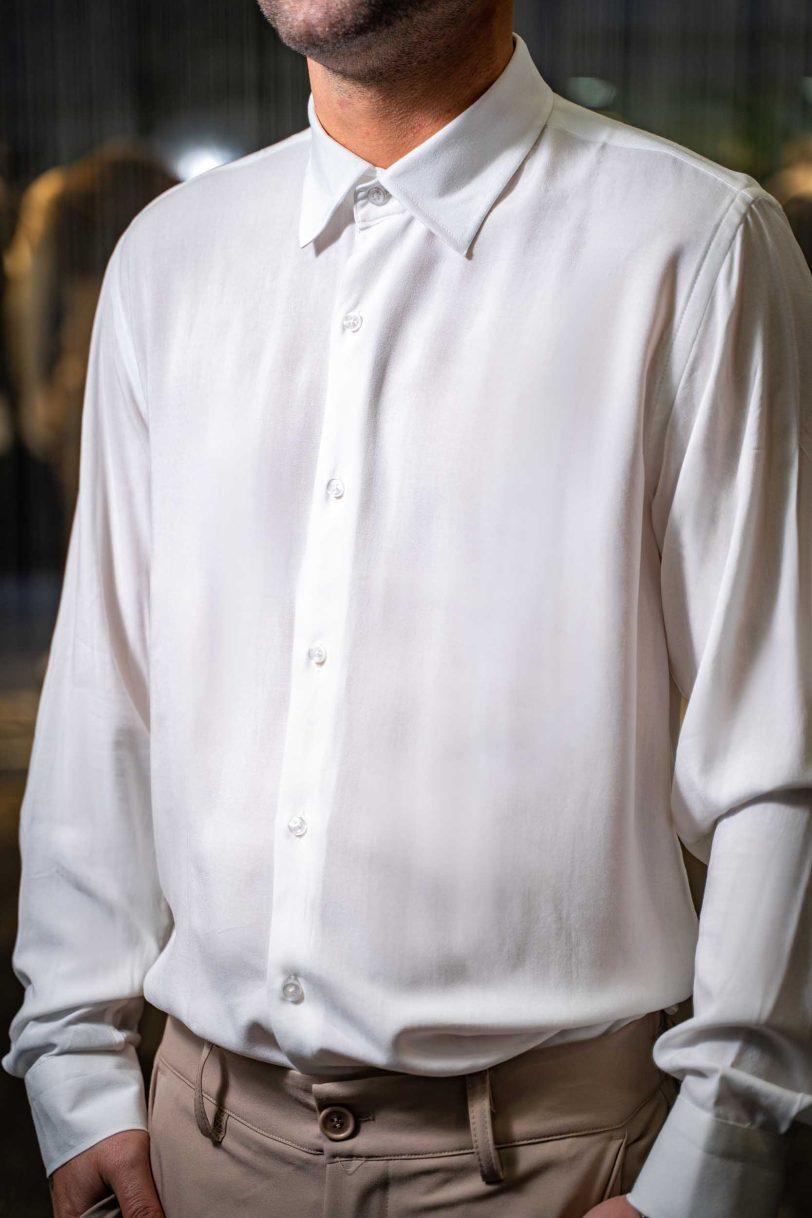 DEZIGN SHIRT-D-25103 WHITE - Image 2