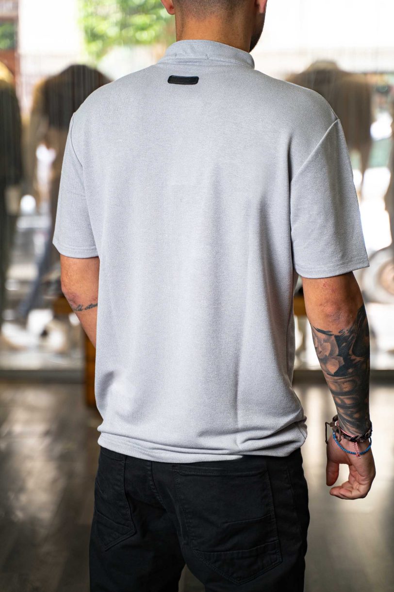 REBEL T-SHIRT-7018 GRAY - Image 3