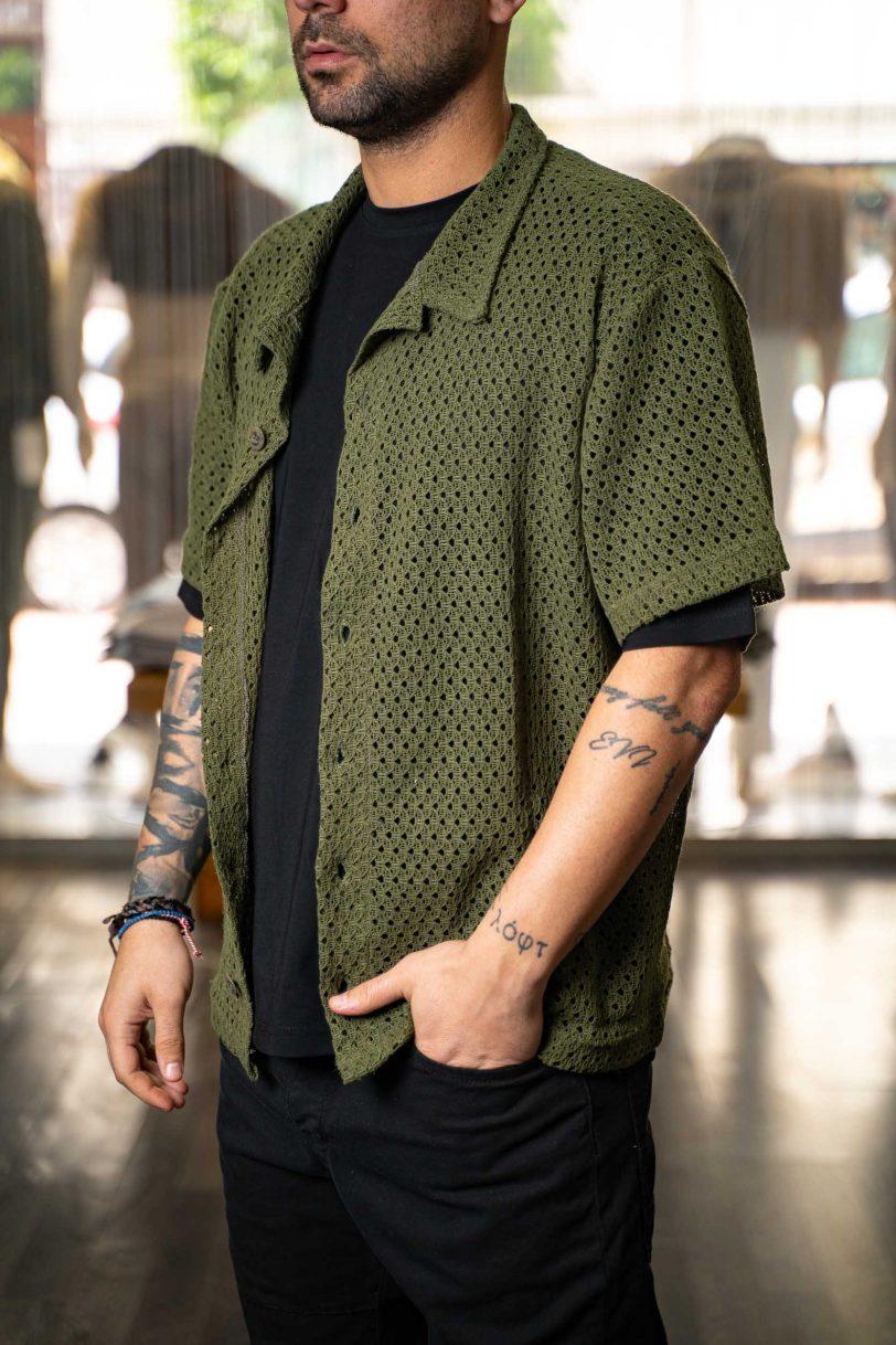 REBEL SHIRT-7040 CHAKI - Image 2
