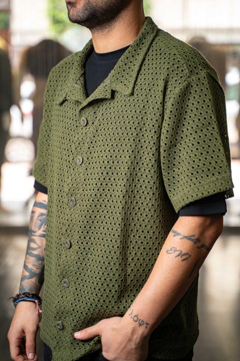 REBEL SHIRT-7040 CHAKI - Image 3
