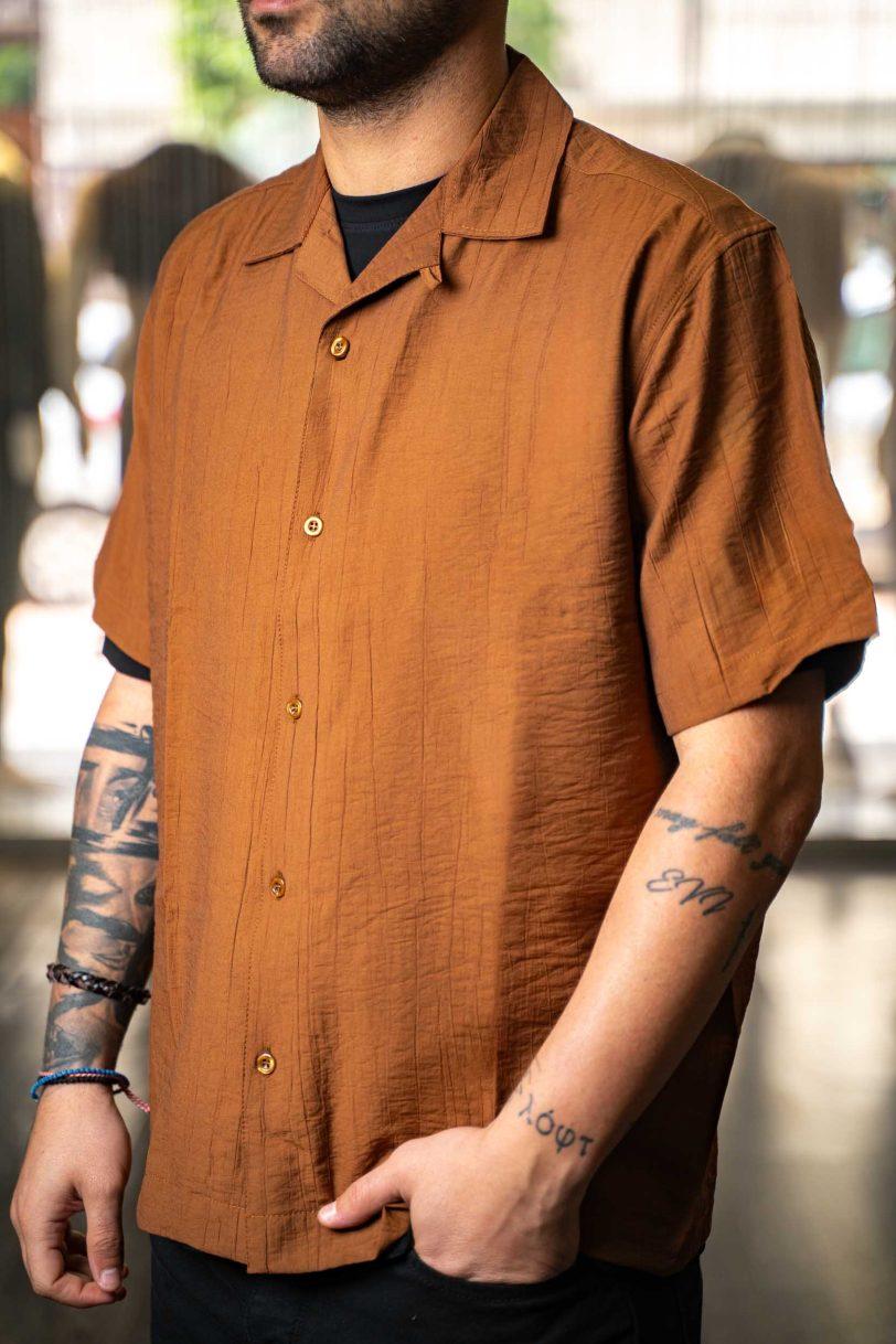 ROYAL DENIM SHIRT-3569 CHOCOLATE - Image 2