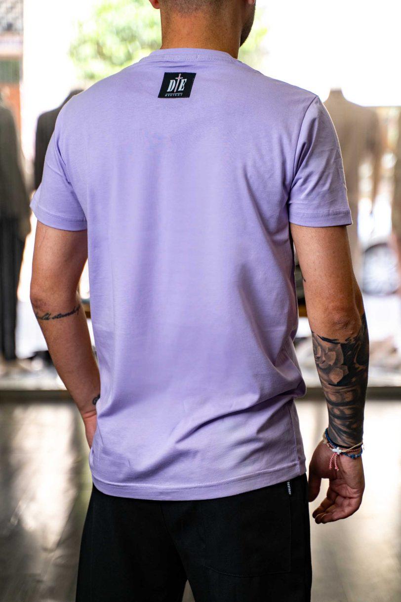DESTROY T-SHIRT-BRONX LILA - Image 3
