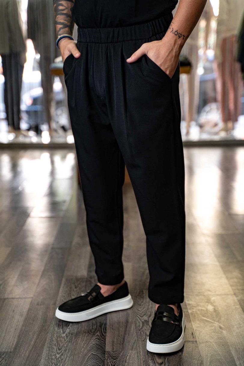 DESTROY PANTS-COLE W -BLACK