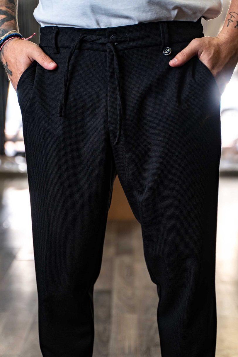 DEZIGN PANTS-T-25122 BLACK - Image 2